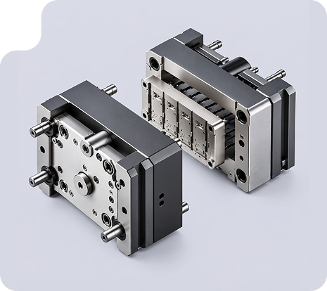 Exploded view of an electronic device housing, circuit board and connectors